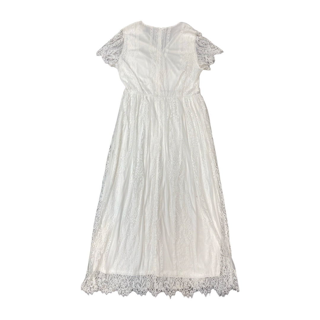 Dress Casual Maxi By Merokeety In White, Size:Xl