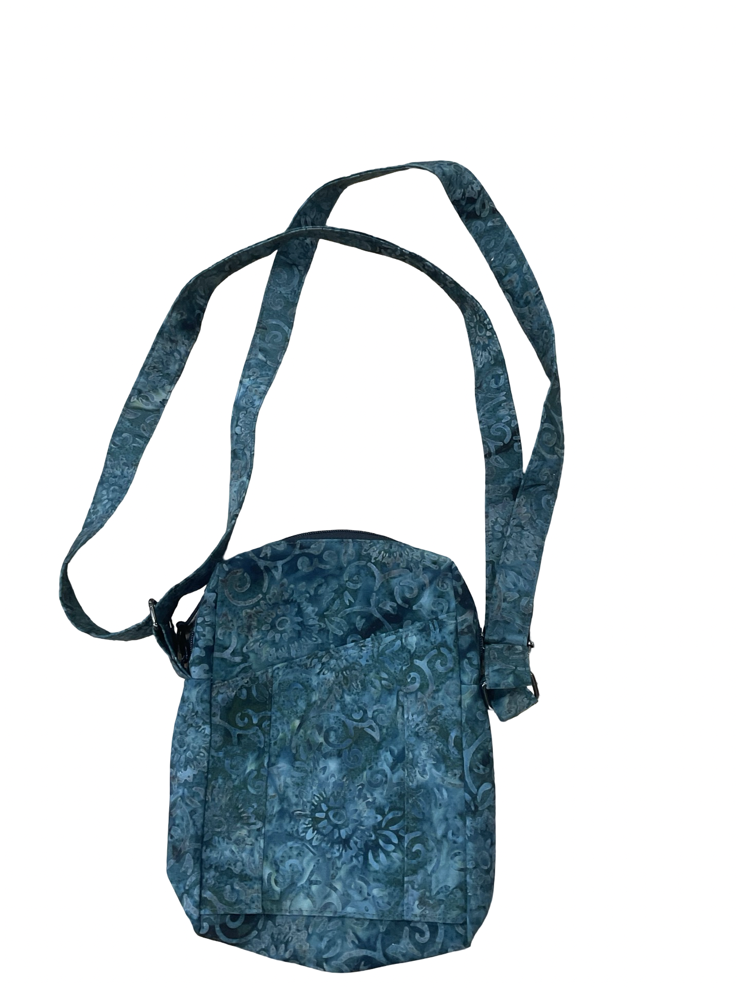Crossbody By Clothes Mentor In Blue & Green, Size:Small