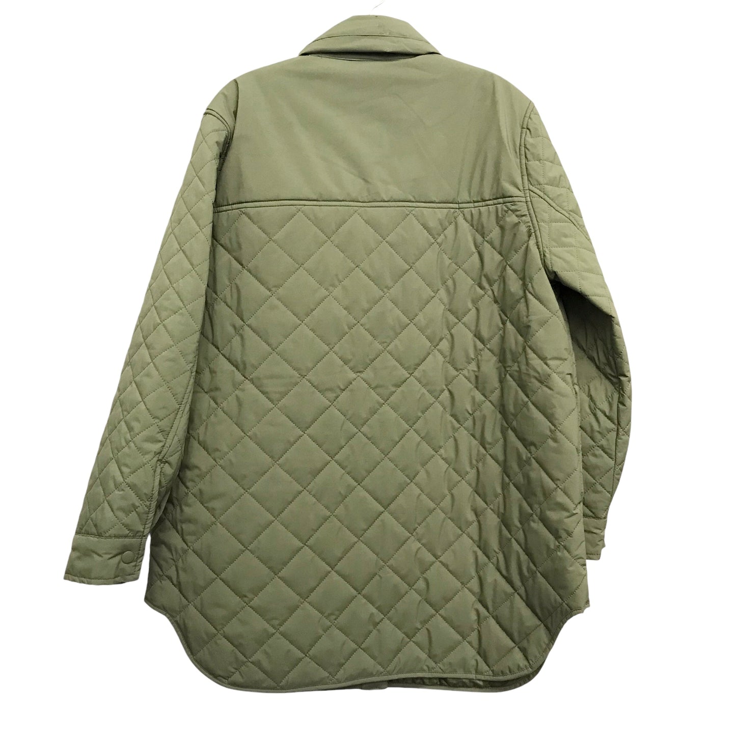 Coat Puffer & Quilted By Mondetta In Green, Size:L