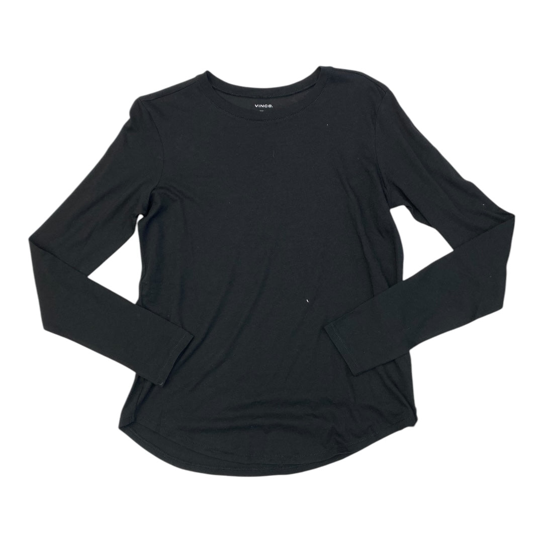 Top Ls Basic By Vince In Black, Size:S