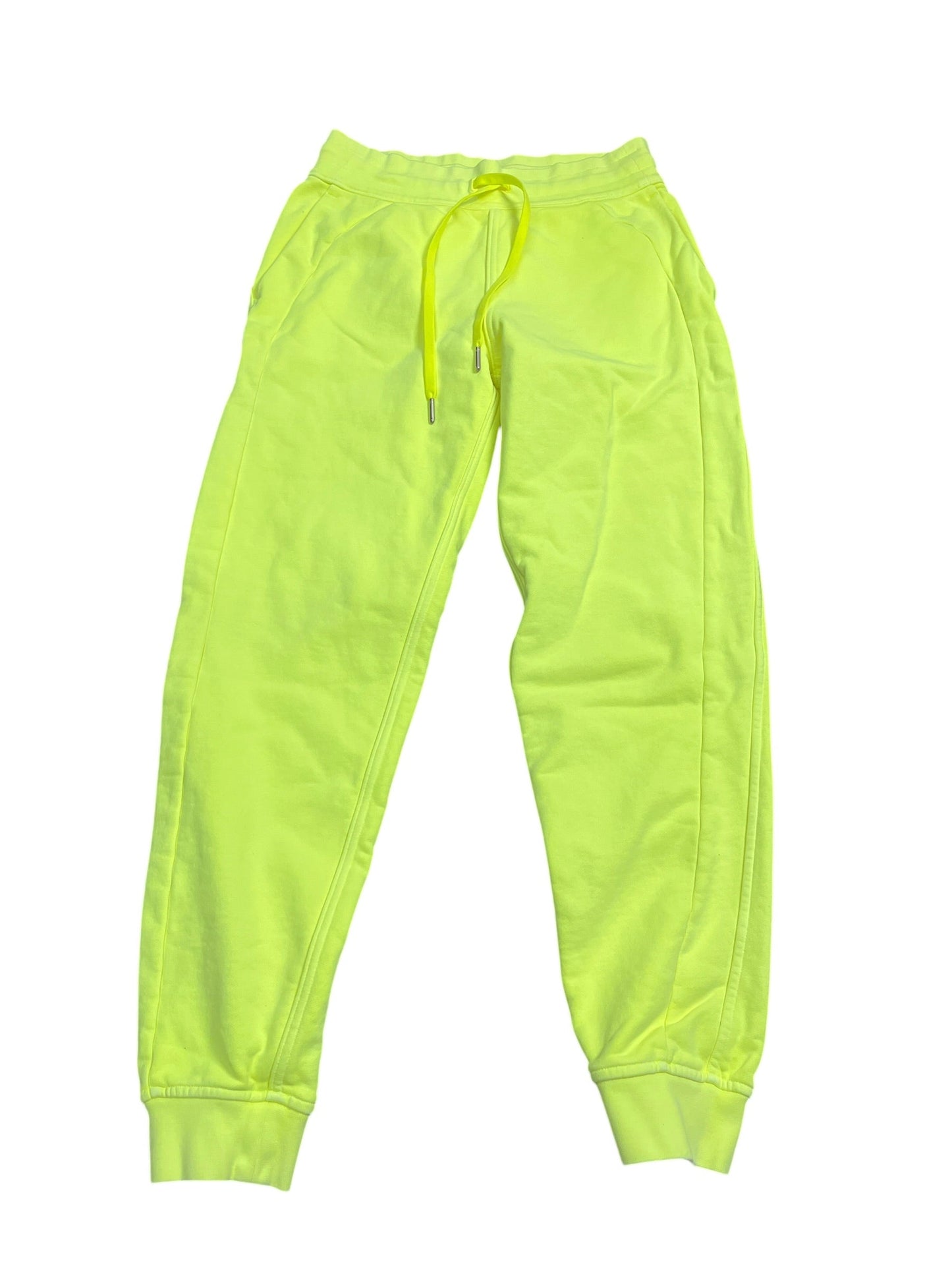 Athletic Pants By Lululemon In Yellow, Size:S