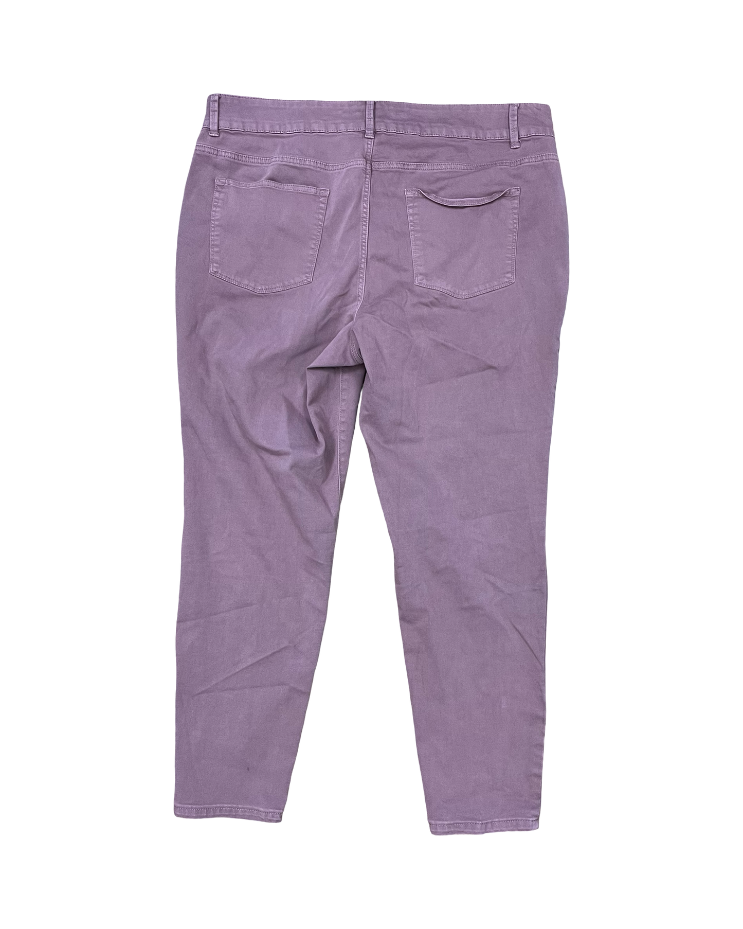 Jeans Skinny By Maurices In Purple Denim, Size:22