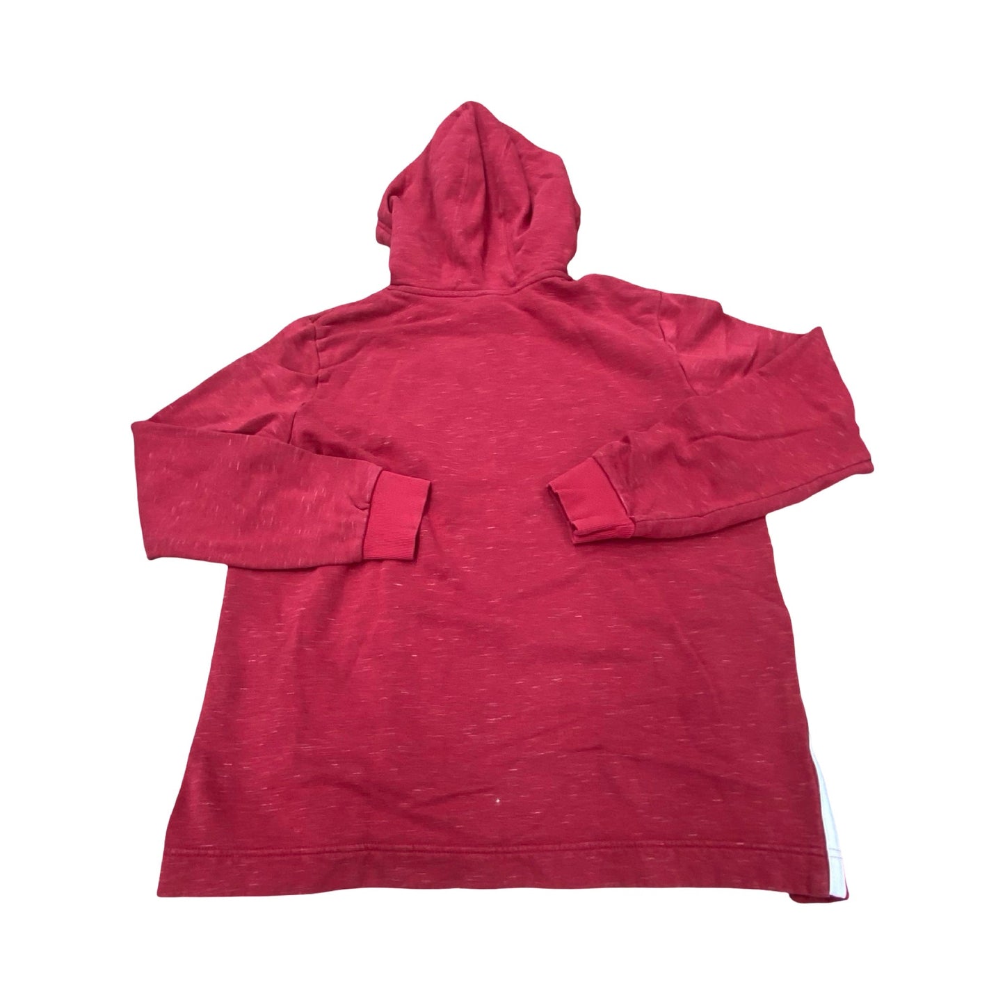 Athletic Sweatshirt Hoodie By Adidas In Red, Size:L