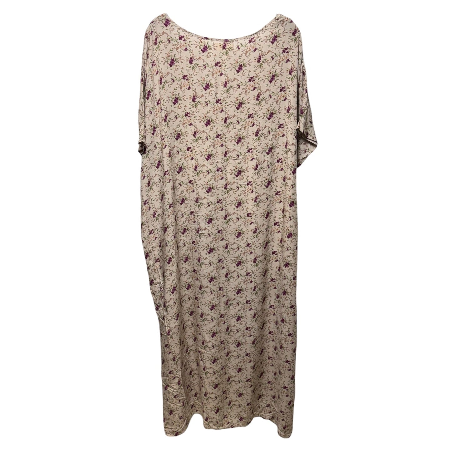 Dress Casual Maxi By Natural Life In Floral Print, Size: L/XL