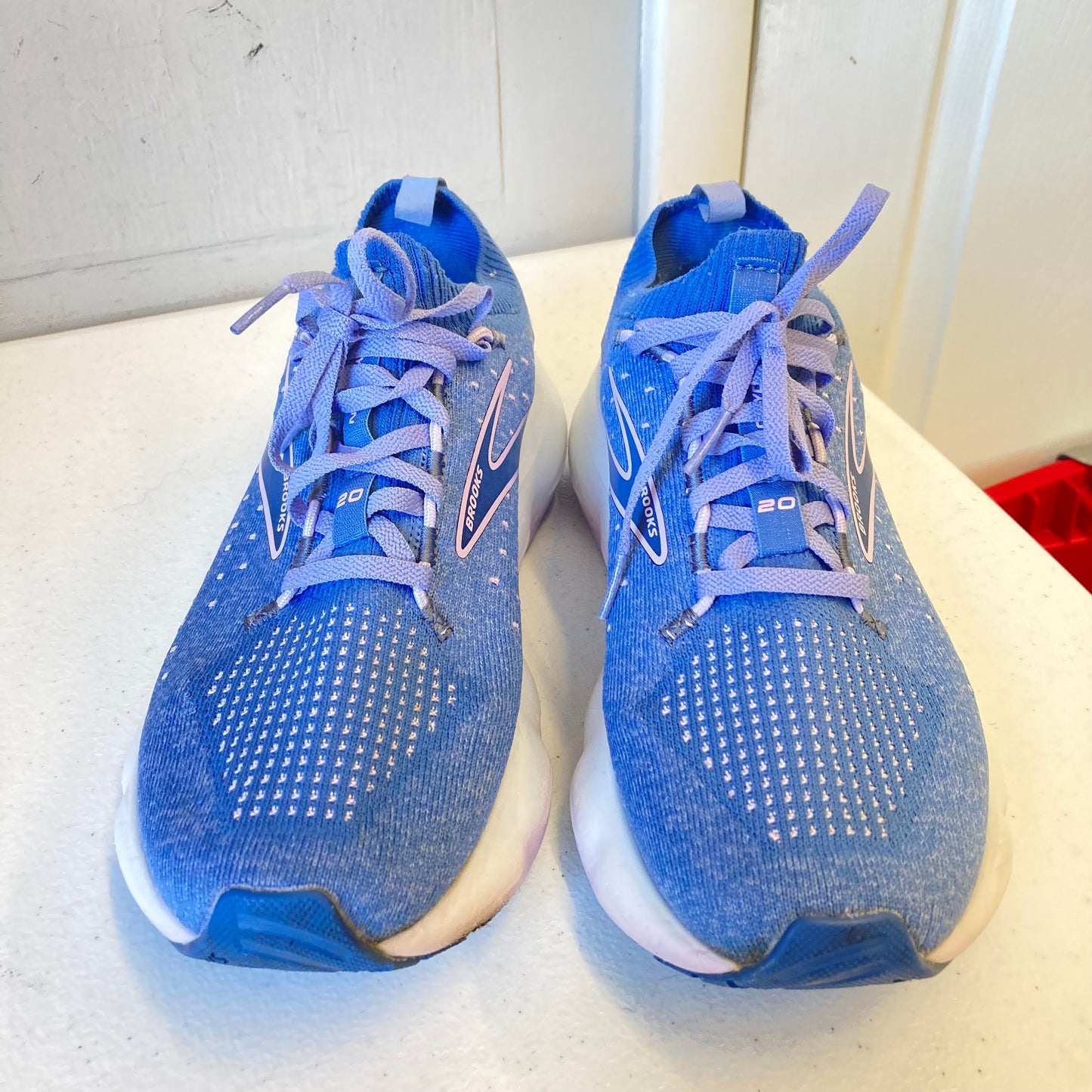 Shoes Athletic By Brooks In Blue, Size:8.5
