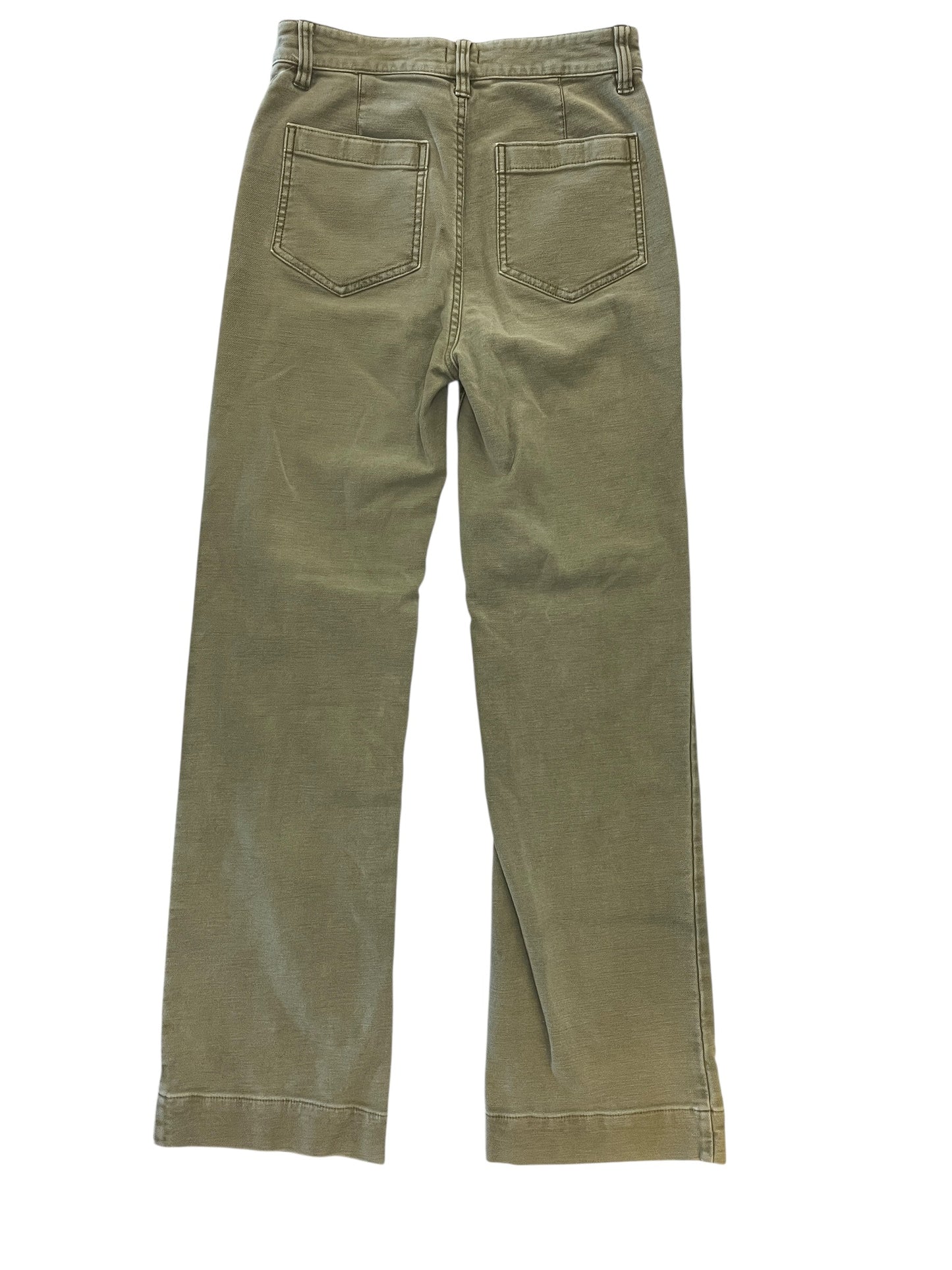 Jeans Straight By Faherty In Green, Size:2
