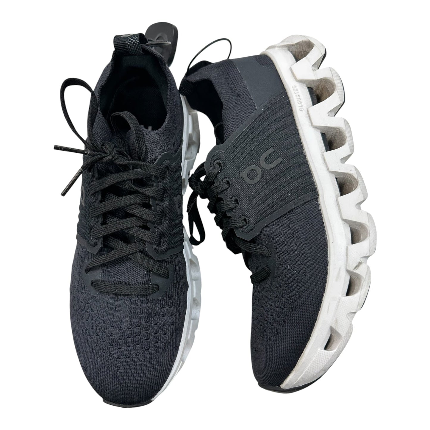 Shoes Athletic By On Cloud In Black & White, Size:9