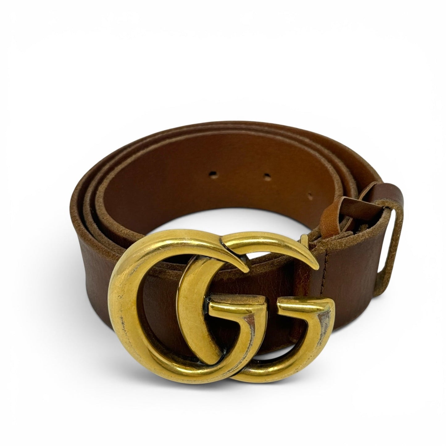 GG Marmont Wide Leather Belt Luxury Designer By Gucci