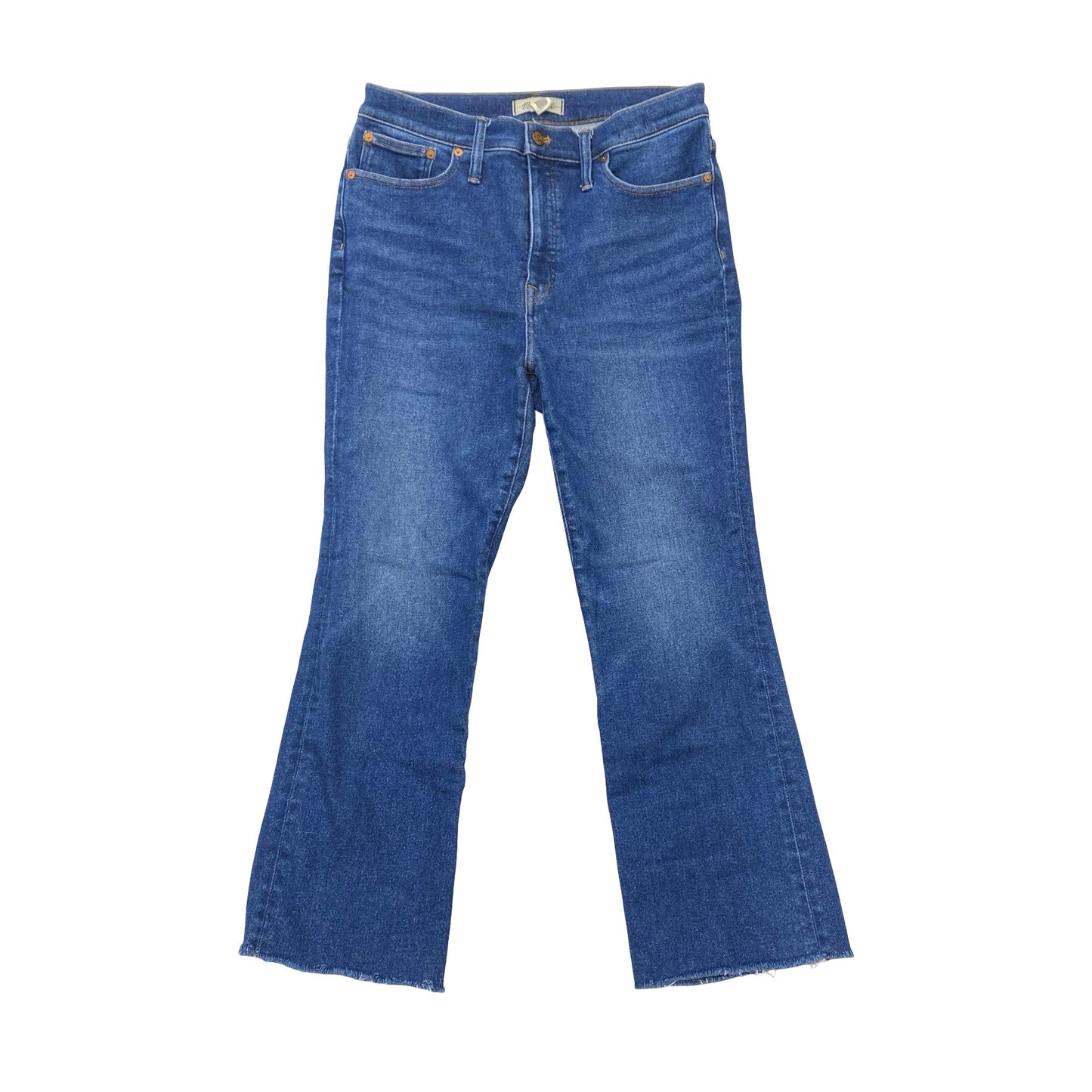 Jeans Boot Cut By Madewell In Blue Denim, Size:8