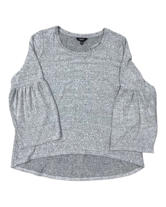 Top Ls By Simply Vera In Grey, Size:1X