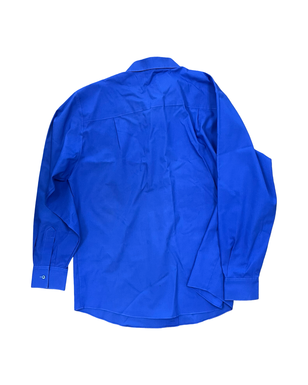 Blouse Ls By Foxcroft In Blue, Size:L
