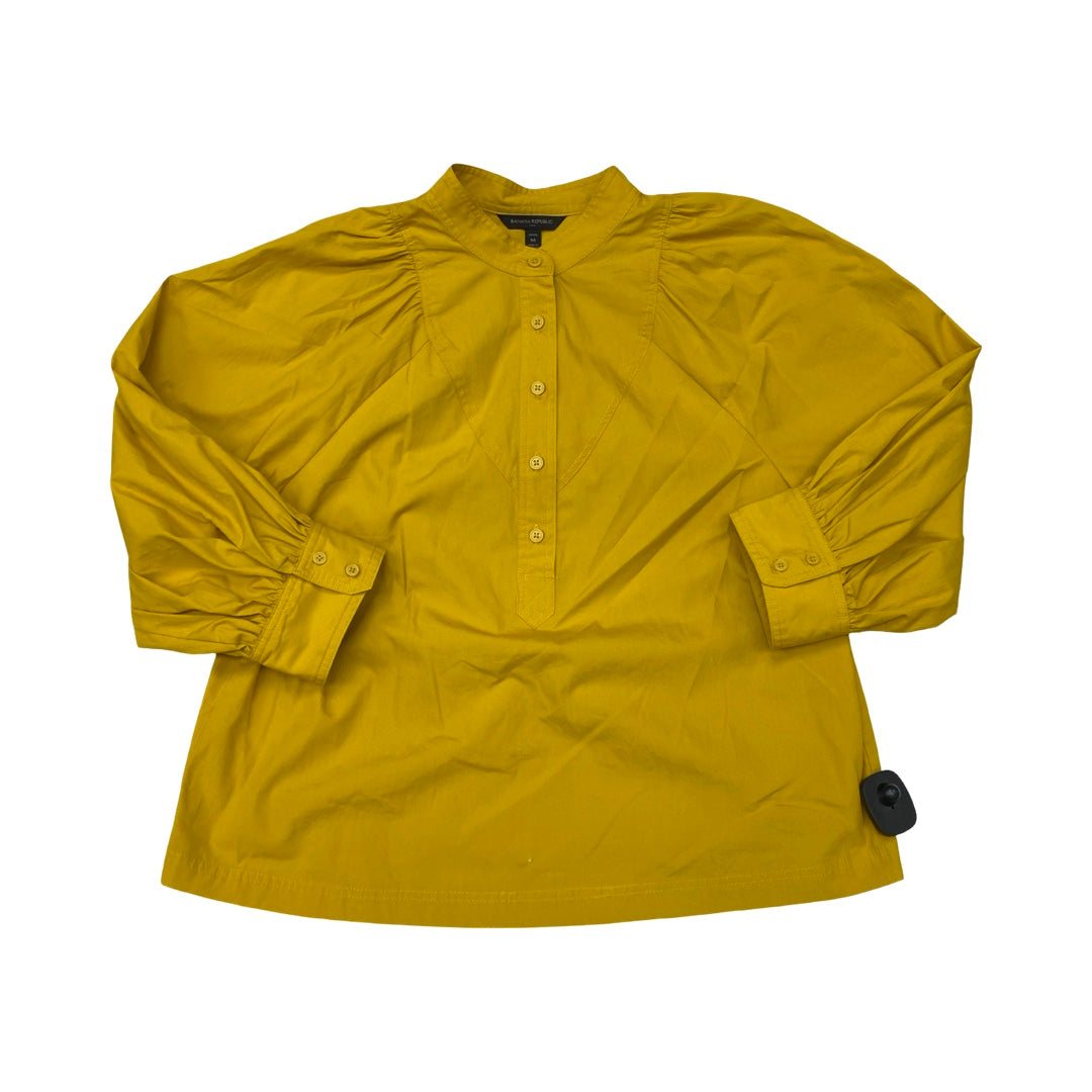 Top Ls By Banana Republic In Gold, Size:M