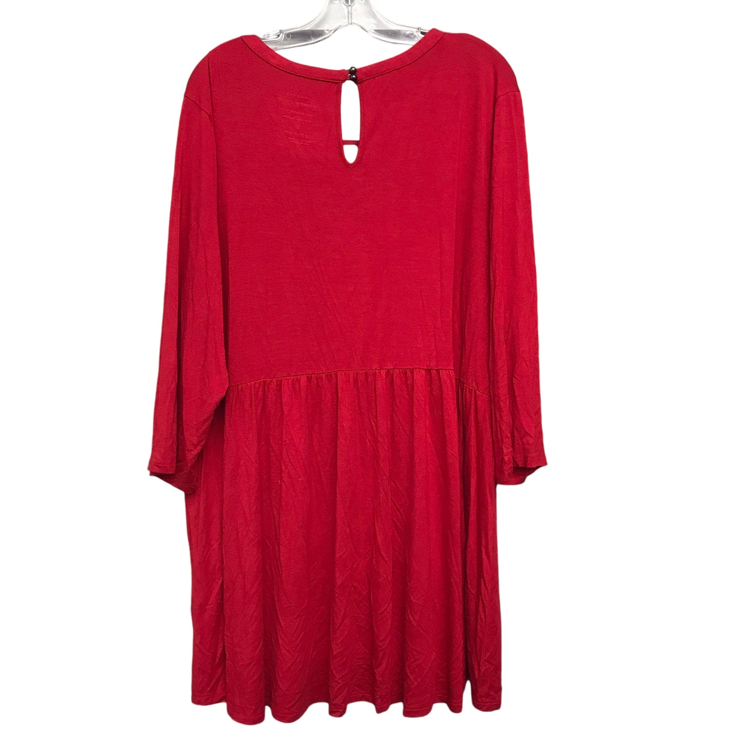 Top Ls By Torrid In Red, Size:3X