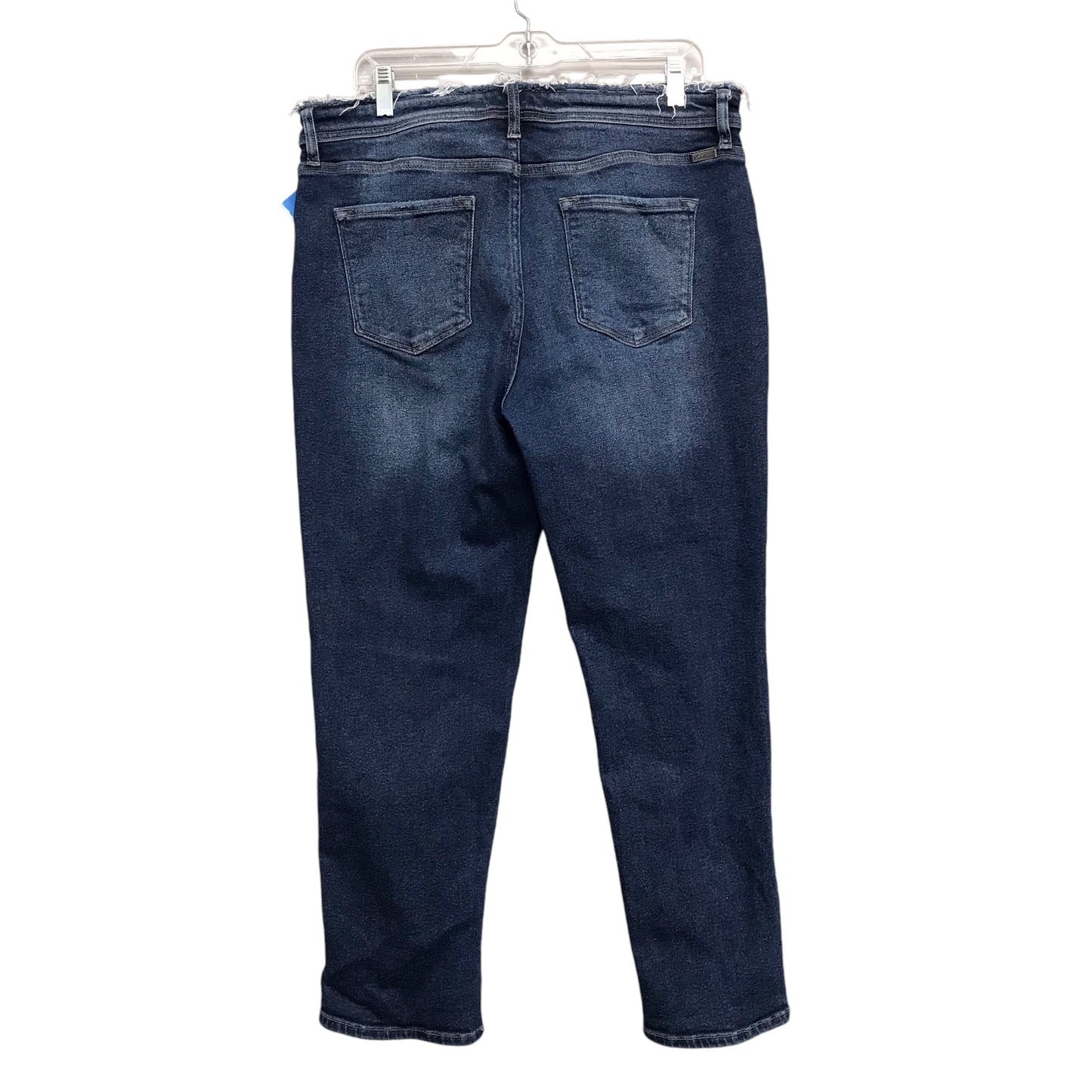 Jeans Straight By Kancan In Blue Denim, Size:12