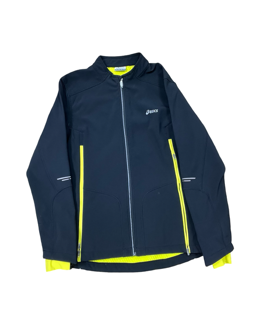 Jacket Other By Asics In Black, Size:M