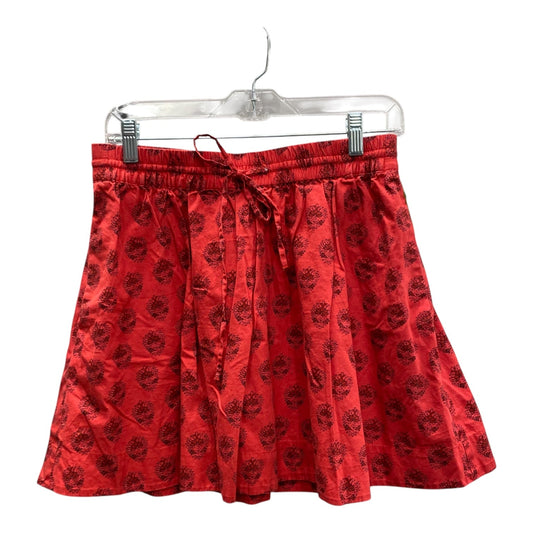 Shorts By Madewell In Red, Size:M