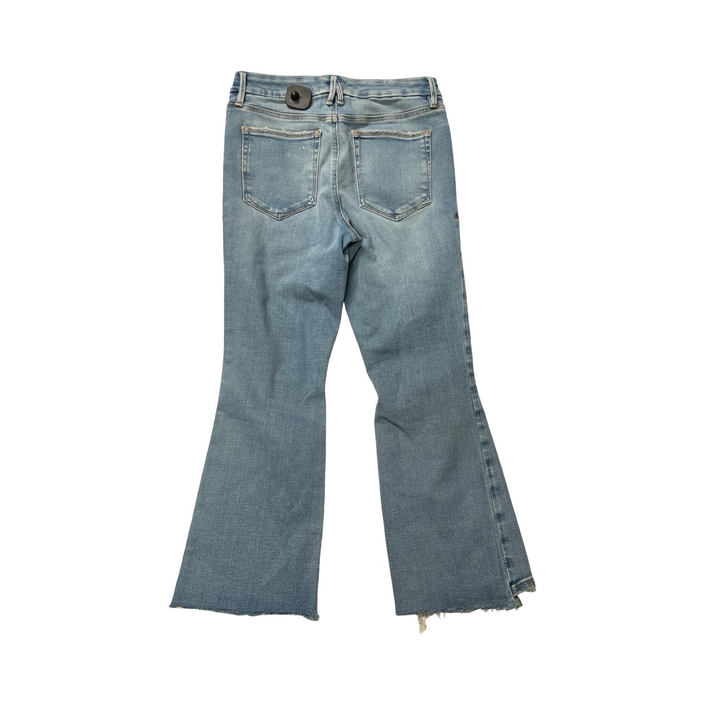 Jeans Flared By Good American In Blue Denim, Size:10