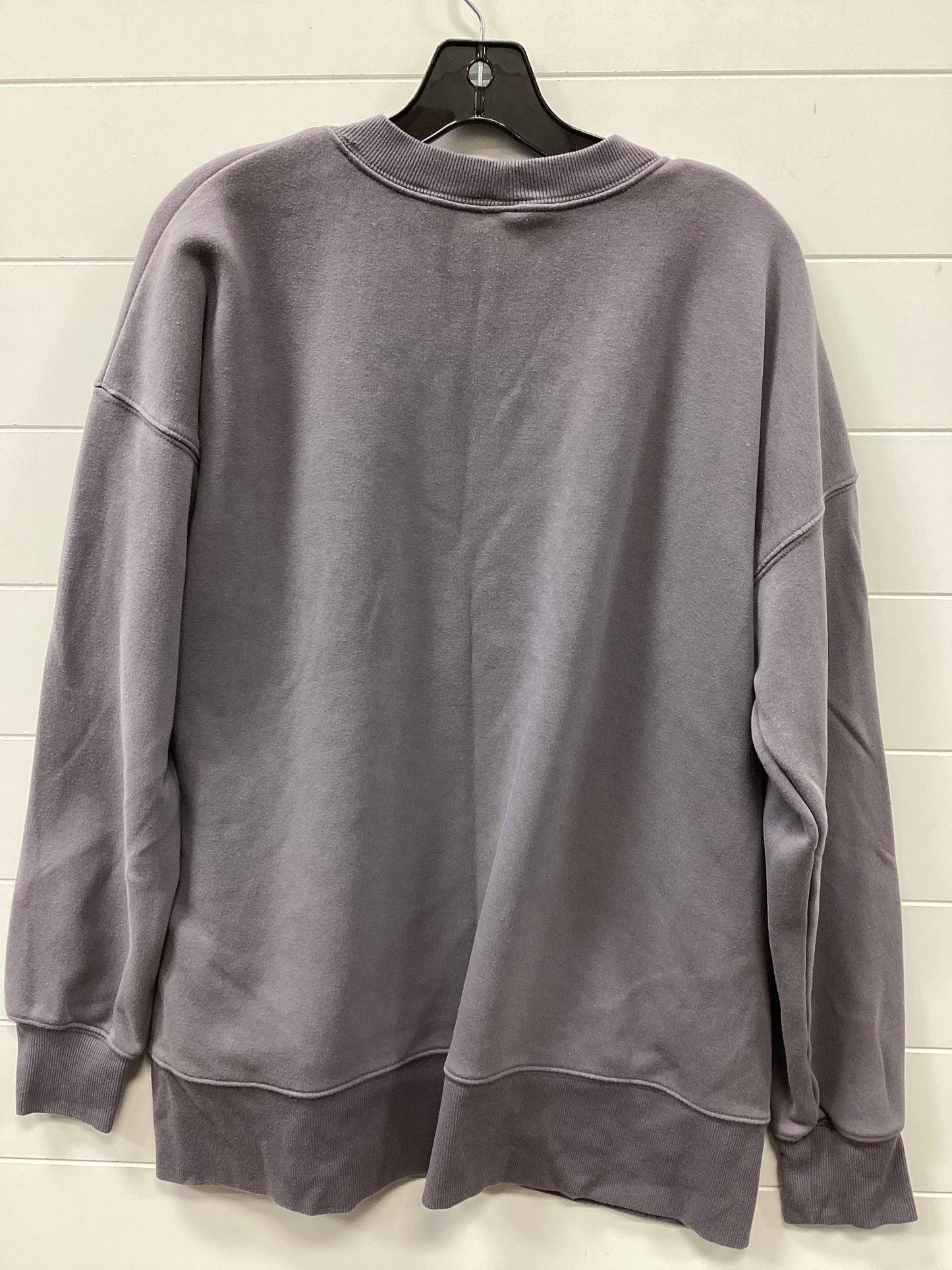 Sweatshirt Crewneck By Kirkland In Grey, Size:L