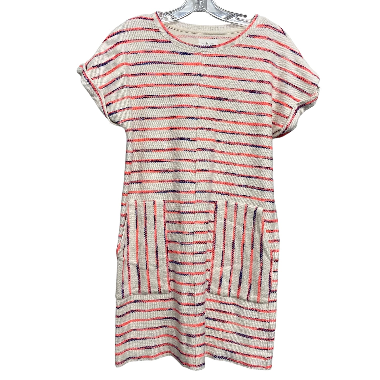 Dress Casual Short By Lou And Grey In Pink & White, Size:Xs