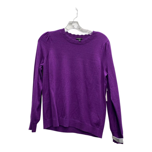 Sweater By Talbots In Purple, Size:Mp