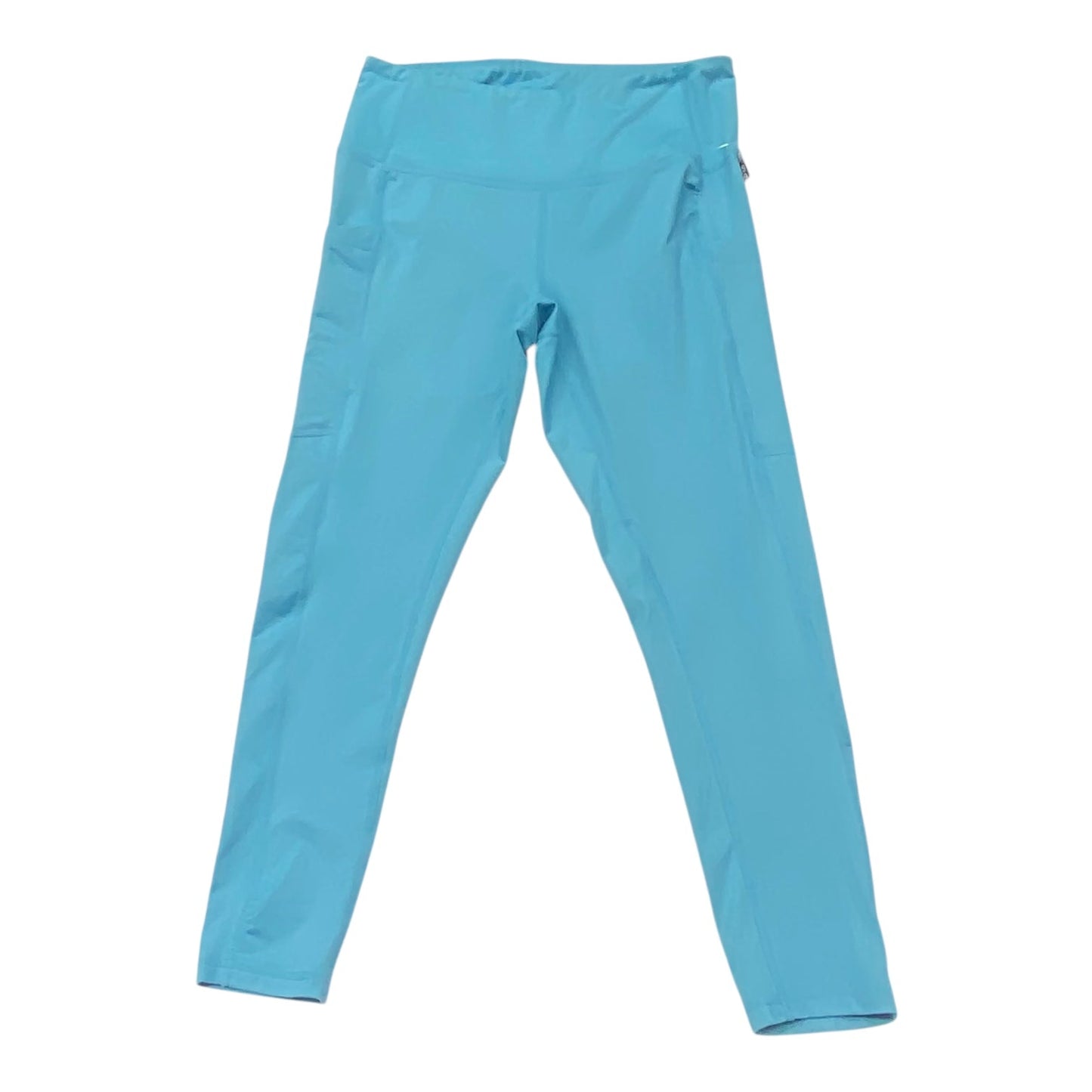 Athletic Leggings By Zella In Blue, Size:M