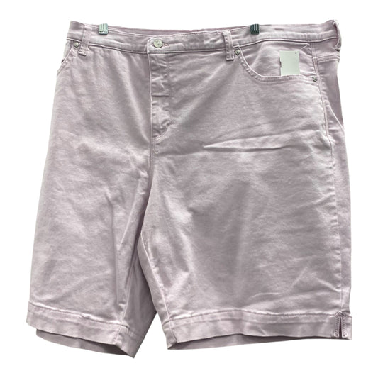 Shorts By Gloria Vanderbilt In Pink, Size:22
