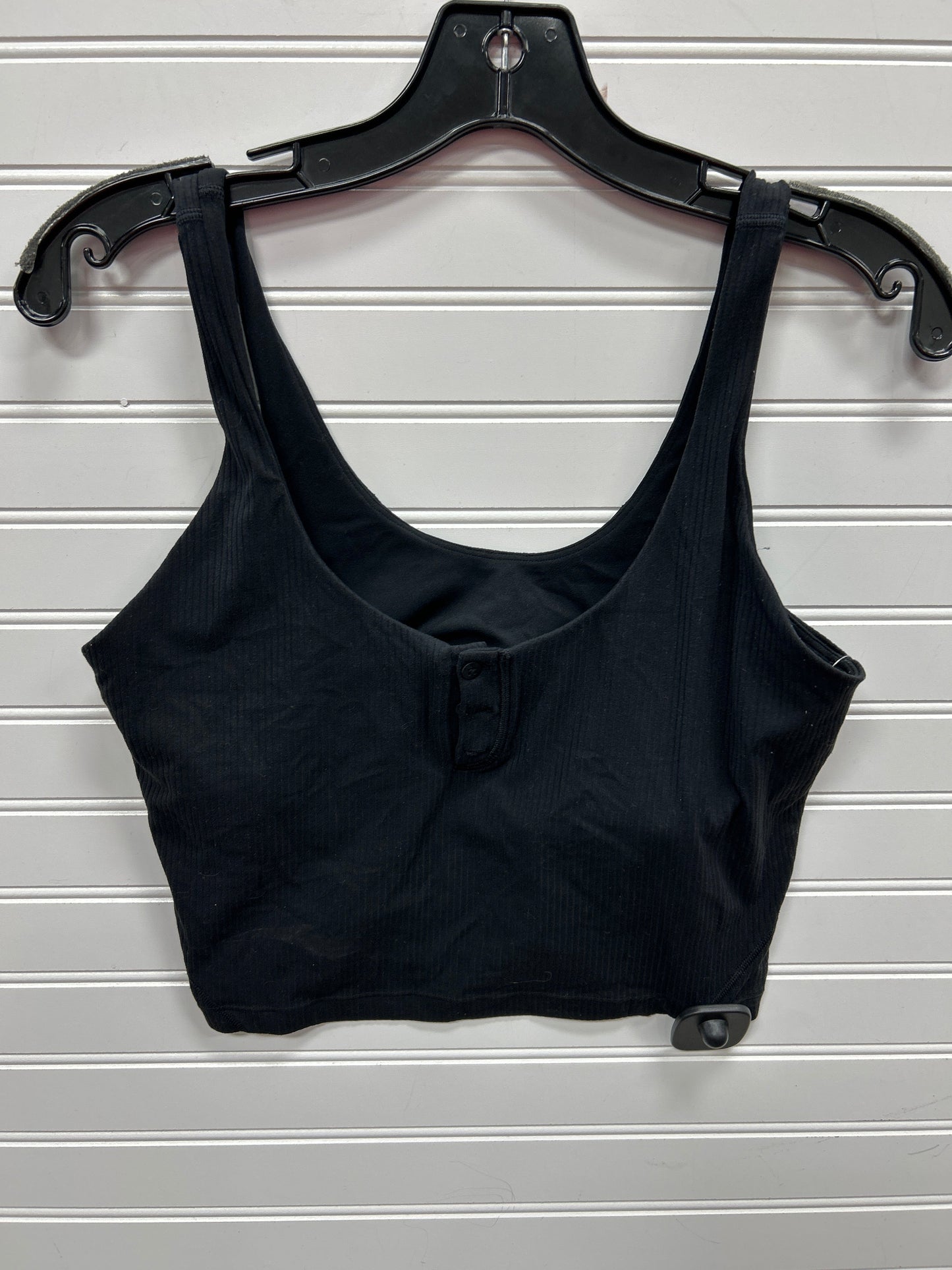 Athletic Tank Top By Lululemon In Black, Size:10