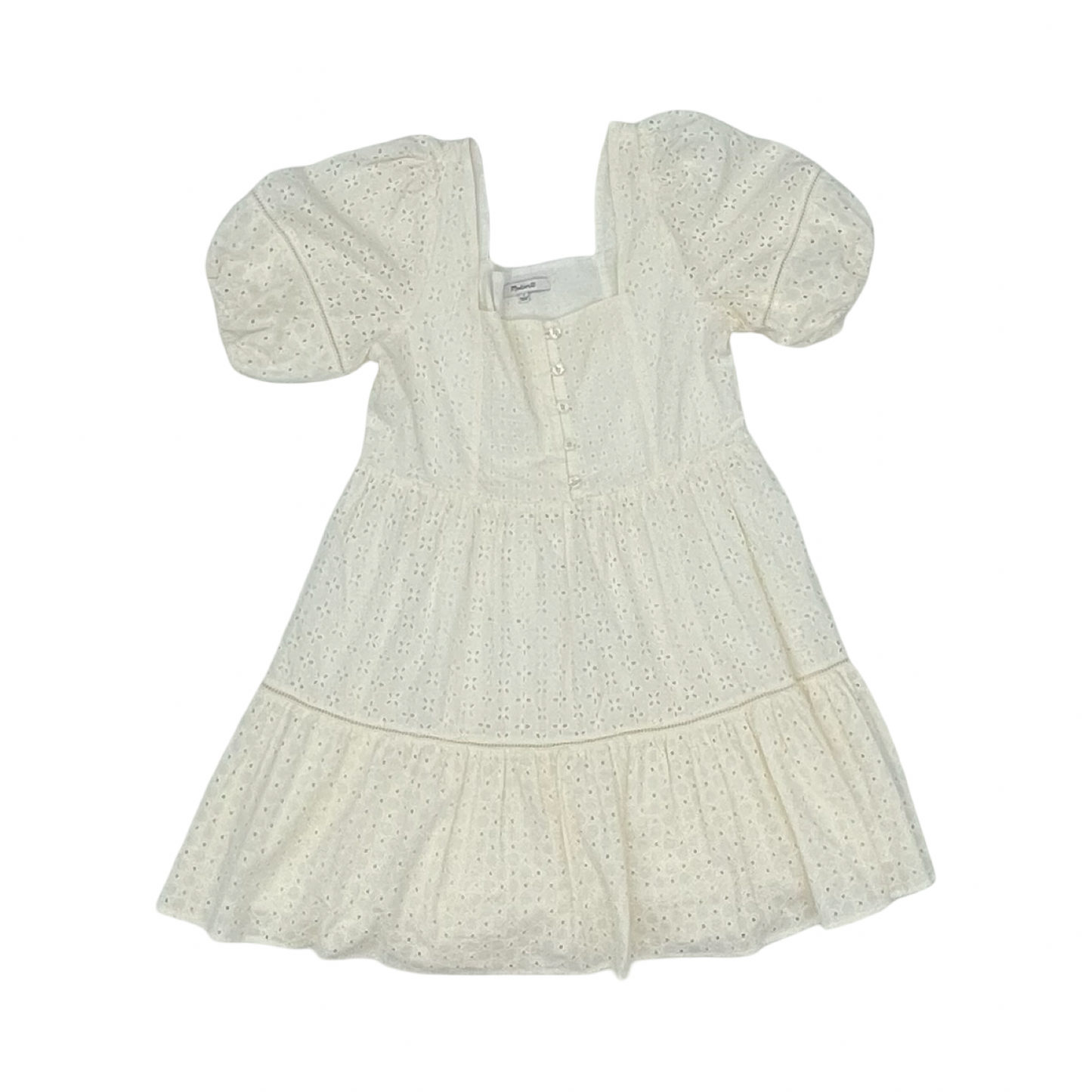Dress Casual Short By Madewell In Cream, Size:2