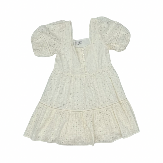 Dress Casual Short By Madewell In Cream, Size:2