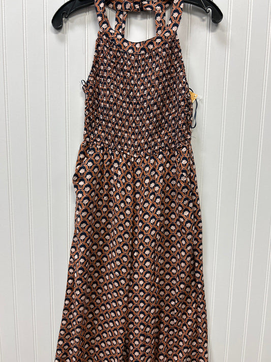 Jumpsuit By Jessica Simpson In Blue & Orange, Size:Xs