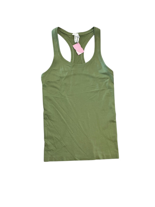 Athletic Tank Top By Lululemon In Green, Size:S