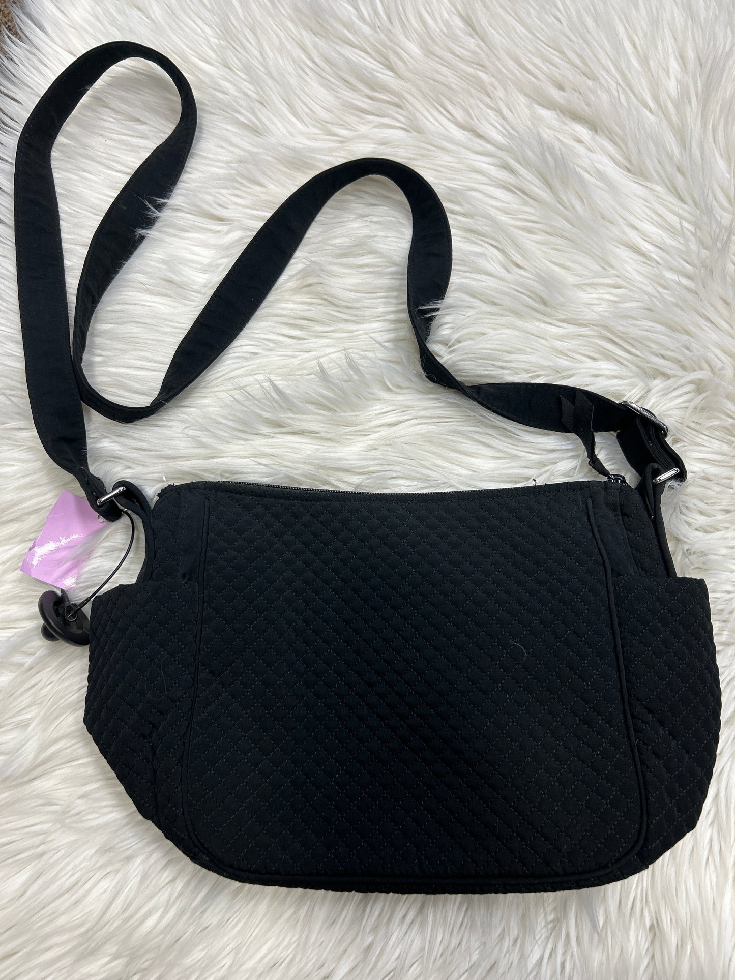 Handbag By Vera Bradley In Black, Size:Large