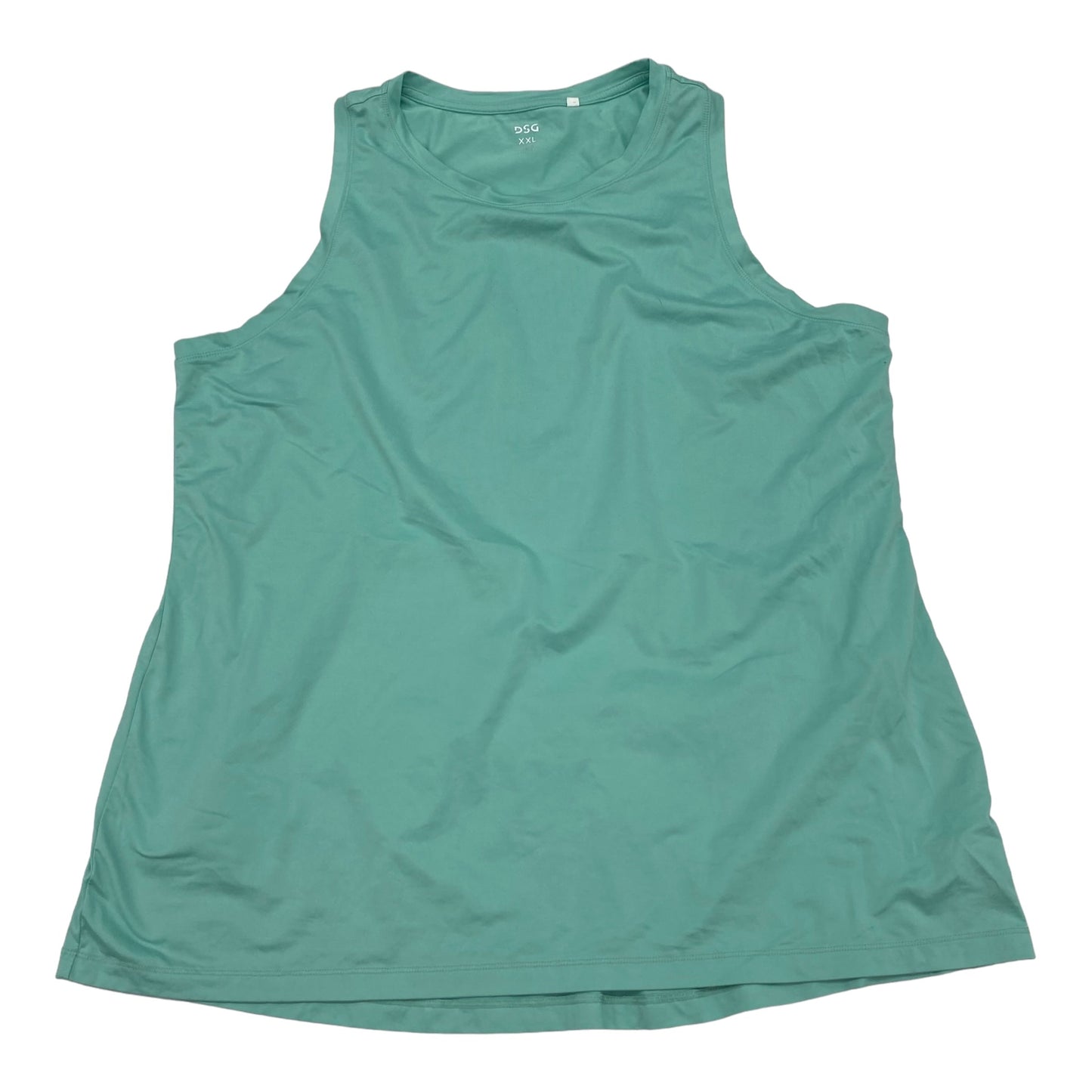 GREEN ATHLETIC TANK TOP by DSG OUTERWEAR Size:2X