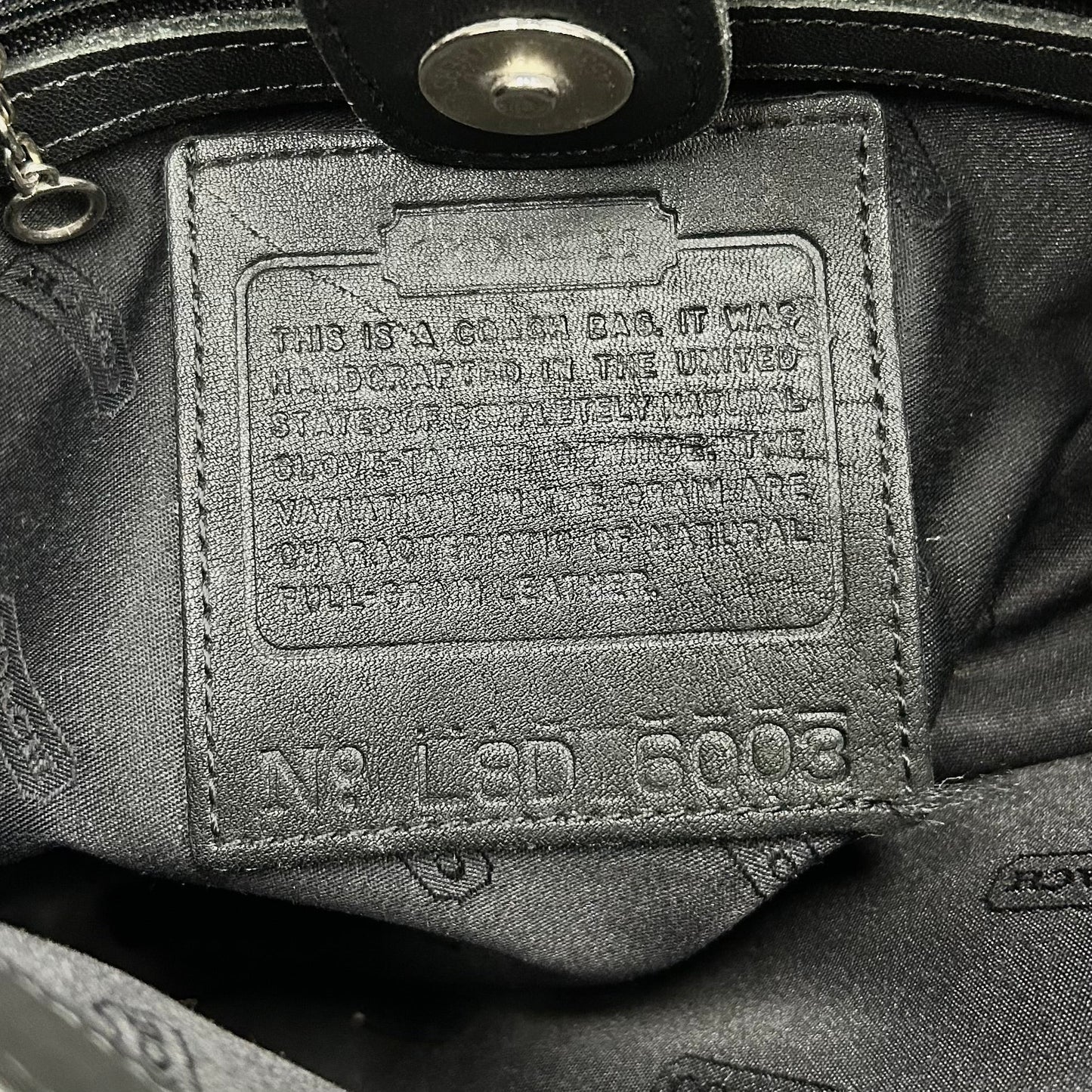 Handbag Designer By Coach, Size: Medium