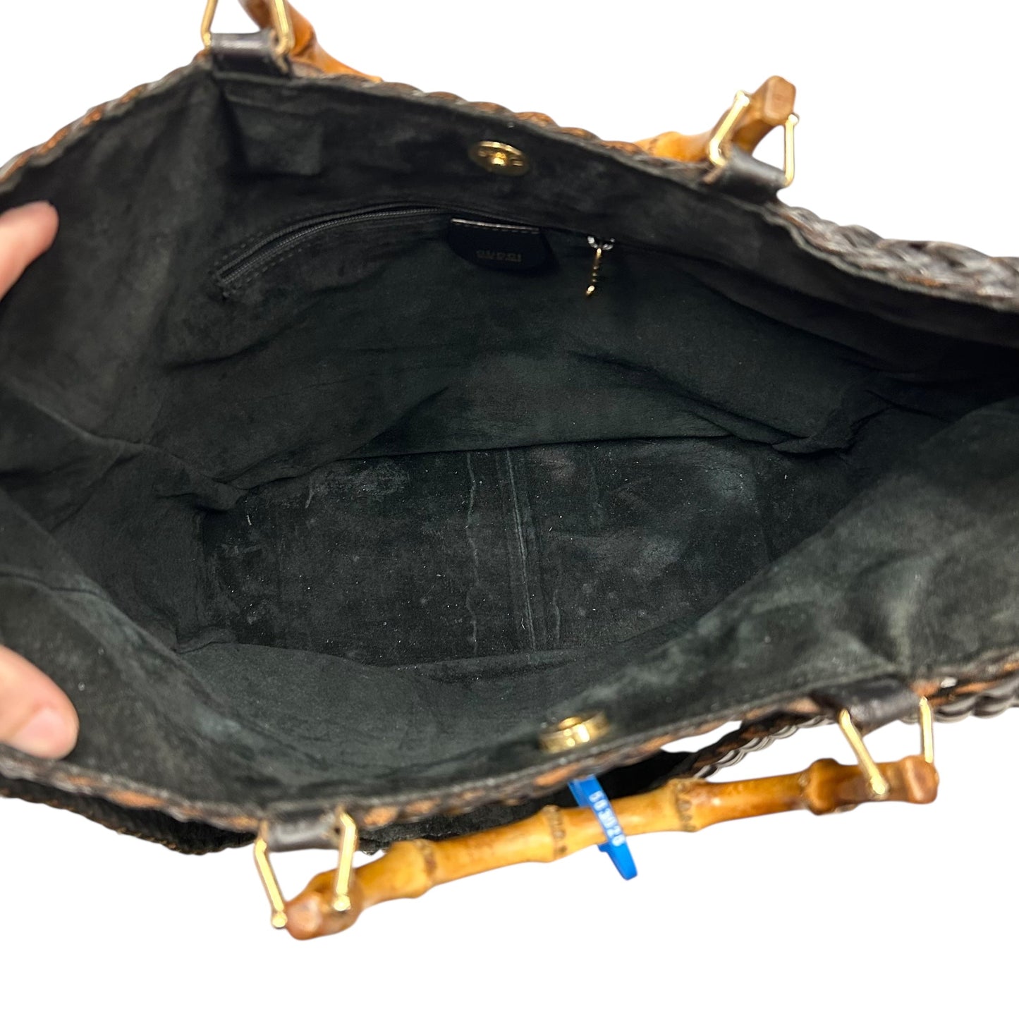 Handbag Luxury Designer By Gucci, Size: Large