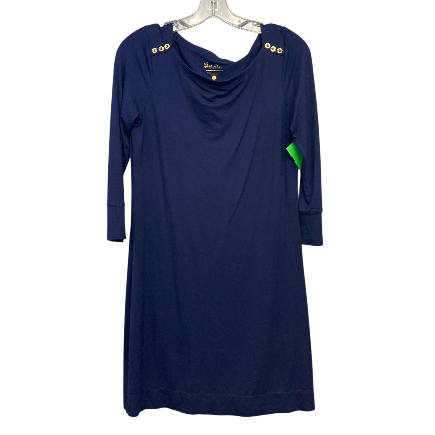 Dress Designer By Lilly Pulitzer In Navy, Size:S