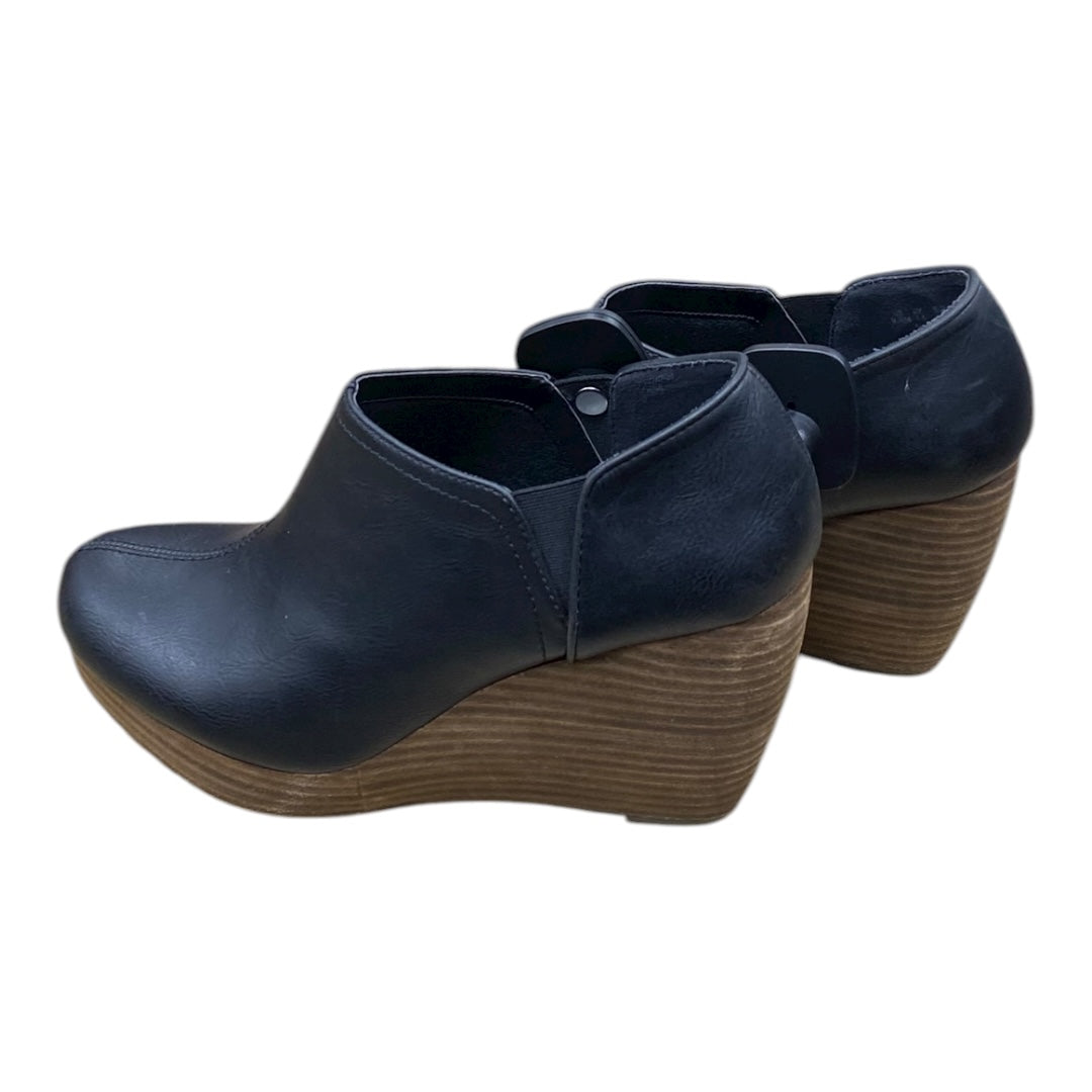 Boots Ankle Heels By Dr Scholls In Black, Size:9.5