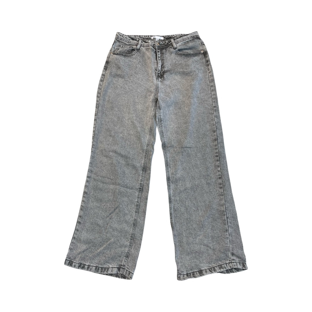 Jeans Wide Leg By Dr2 In Grey, Size:M