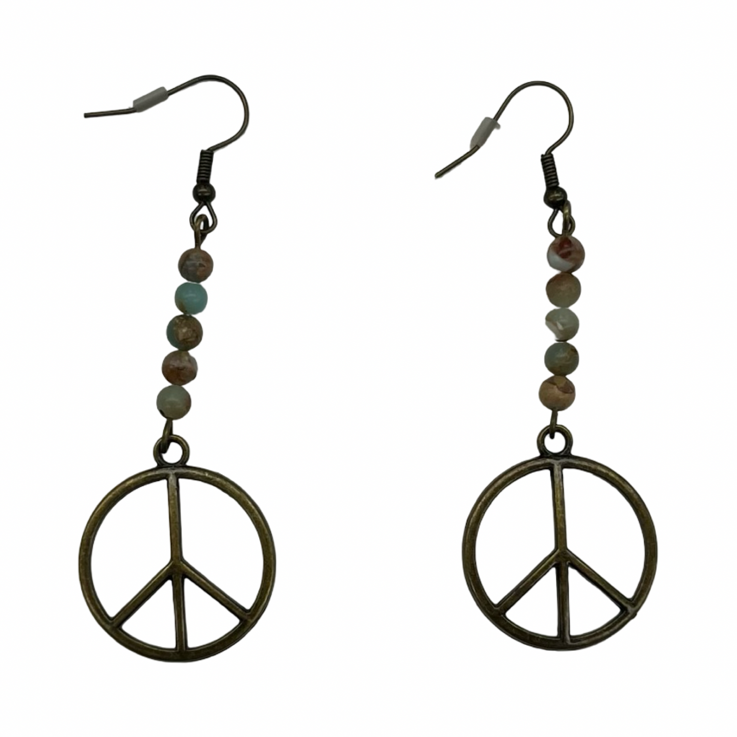Earrings Dangle/Drop By Clothes Mentor In Gold & Green