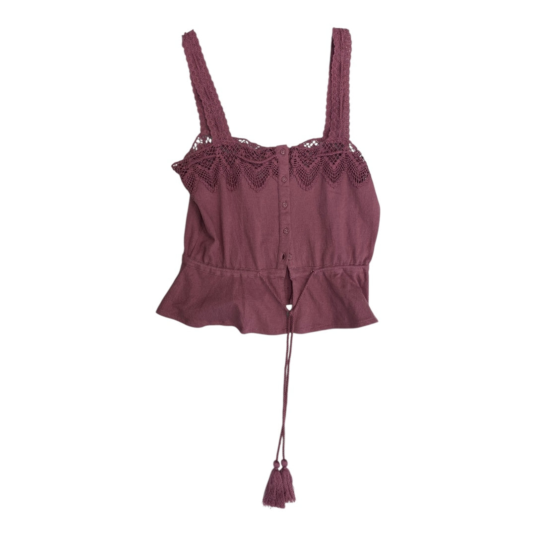Top Sleeveless By Oneill In Purple, Size:S