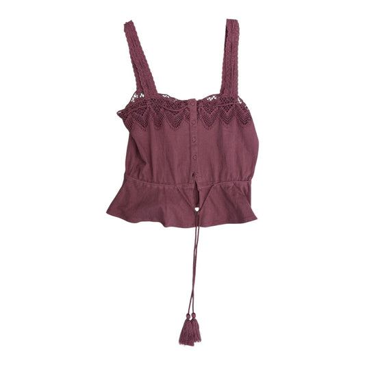 Top Sleeveless By Oneill In Purple, Size:S