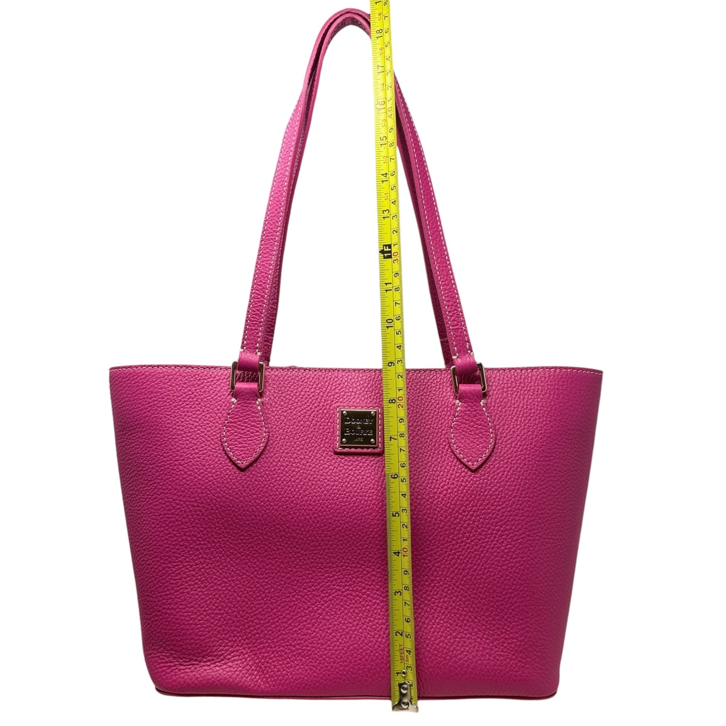 Lucca Collection Italian Leather Jessie Tote Designer By Dooney And Bourke, Size: Medium