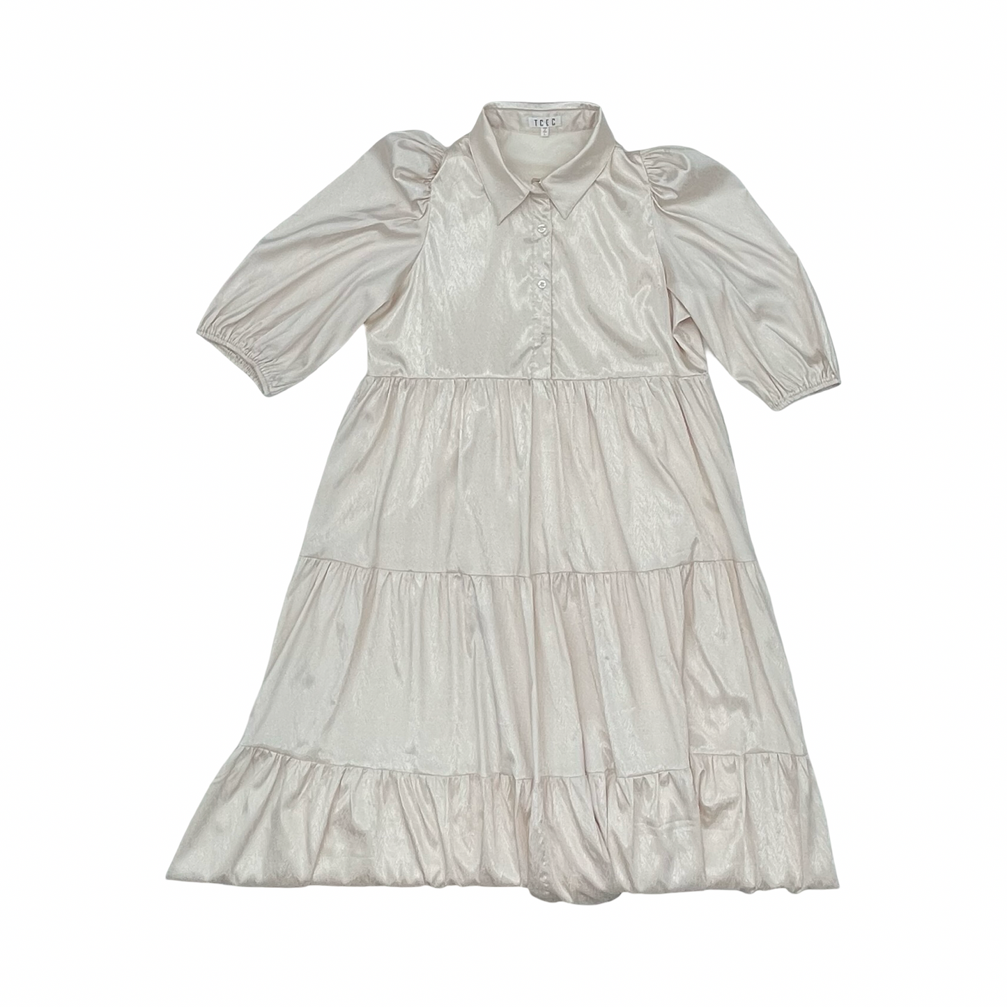 Dress Party Long By Tcec In Pink, Size:L