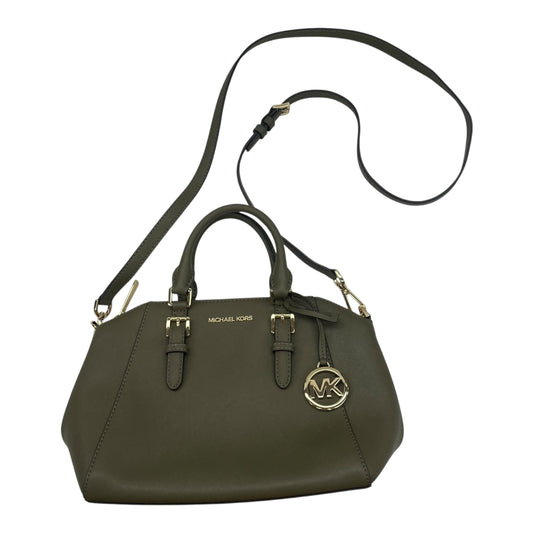 Crossbody Designer By Michael Kors In Green, Size:Medium