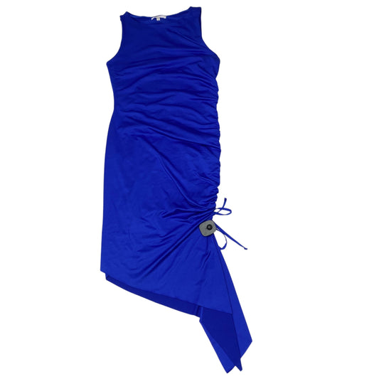 Dress Casual Midi By Iris In Blue, Size:L