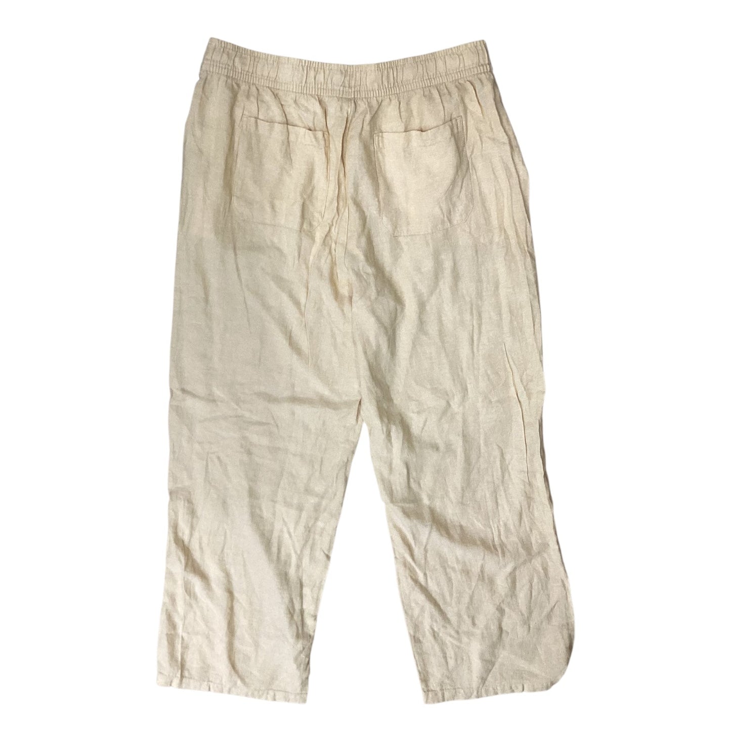Pants Linen By Old Navy In Yellow, Size:12L