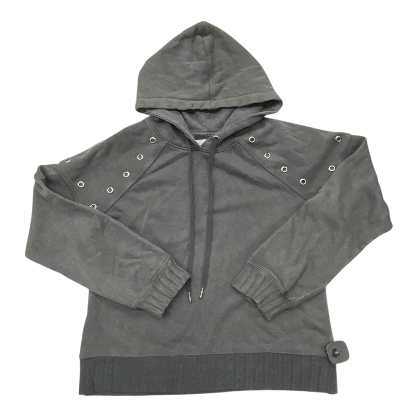 Sweatshirt Hoodie By Evereve In Grey, Size:M