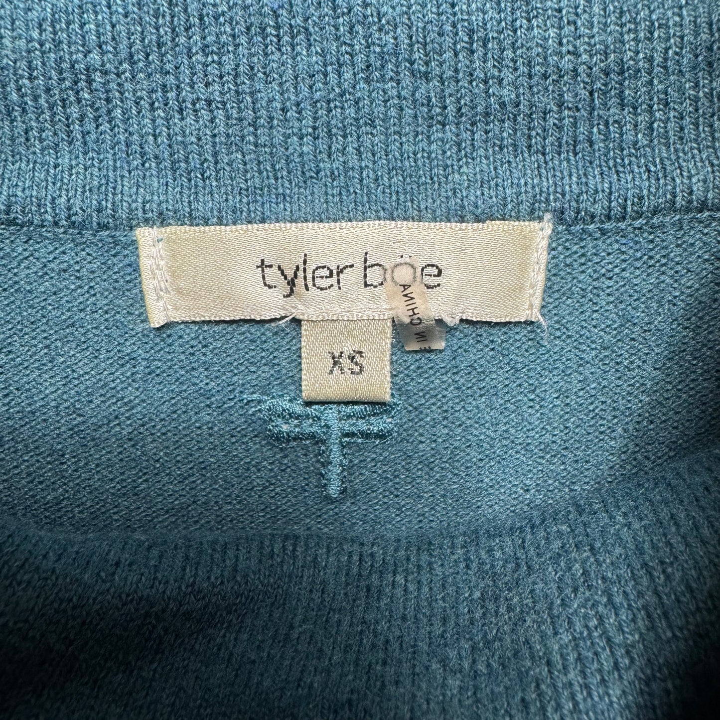 Dress Sweater By Tyler Boe In Teal, Size: XS