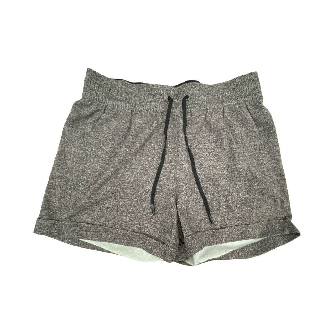 Athletic Shorts By Lululemon In Grey, Size:6