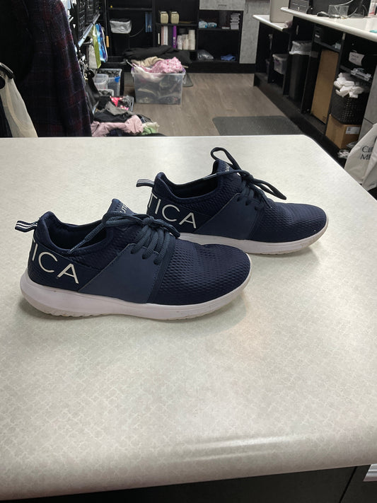 Shoes Athletic By Nautica In Navy, Size:6.5